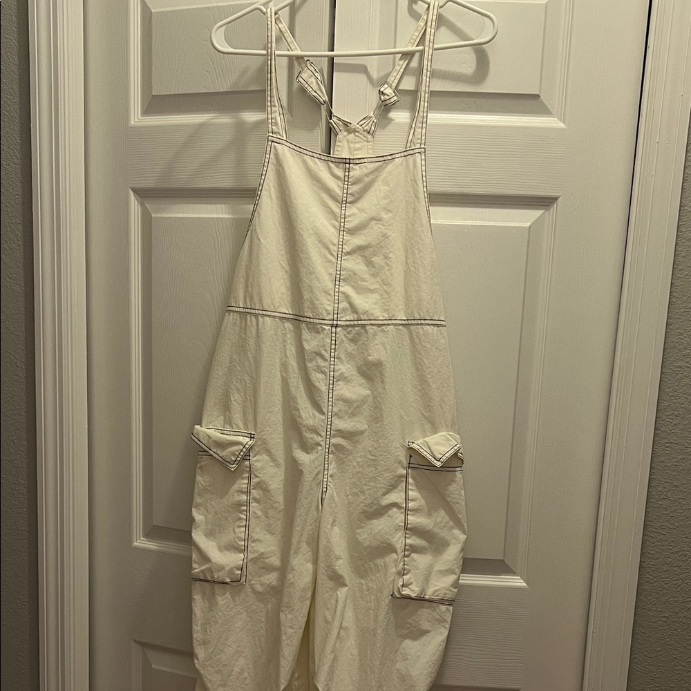 Bogs Cream Utility Cargo Overalls